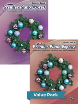 Premier Piano Express: Christmas, Books 3 & 4 