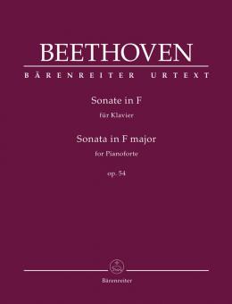 Sonate en fa majeur op. 54 Standard