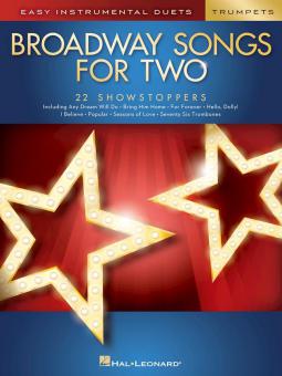 Broadway Songs for 2 Trumpets 