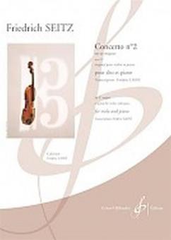 Concerto no. 2 En Ut Majeur op. 13 