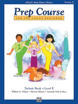 Alfred's Basic Piano Prep Course: Technic Book E 