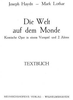 Die Welt auf dem Monde 