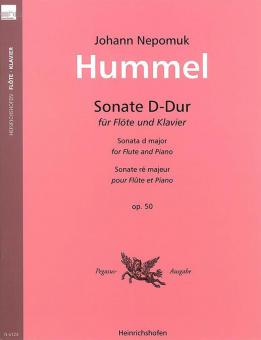 Flute Sonata in D op. 50 