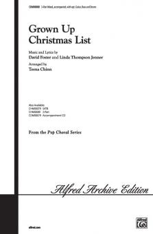 Grown Up Christmas List 