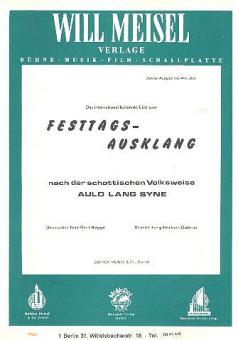 Festtagsausklang 