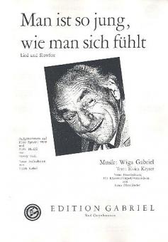 Man ist so jung, wie man sich fühlt 