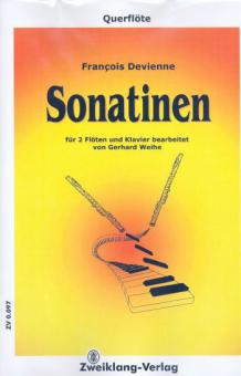 Sonatinen für 2 Flöten und Klavier 