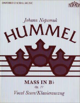 Messe in B-Dur op. 77 
