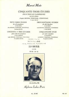 53 Etudes 3, d'après Boehm, Terschak et Fürstenau 