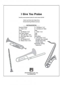 I Give You Praise 