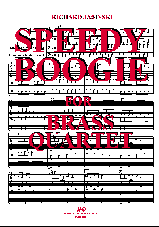 Speedy Boogie For Brass Quartet 