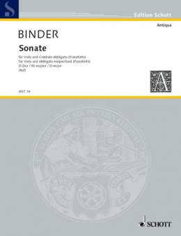 Sonata D Major Standard