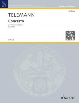Concerto A-Dur TWV 40:204 Standard