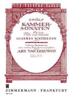 Douze sonates de chambre Vol. 2 
