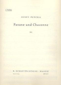 Pavane et Chaconne Standard