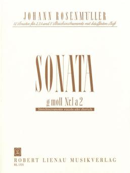 Sonata no. 1 en sol mineur a 2 