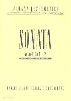 Sonata no. 2 en mi mineur a 2 