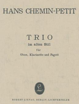 Trio dans le style ancien 