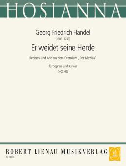 Er weidet seine Herde (Messias) Standard