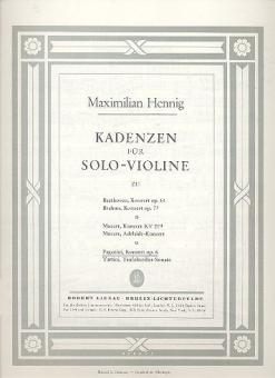 Cadences op. 6 