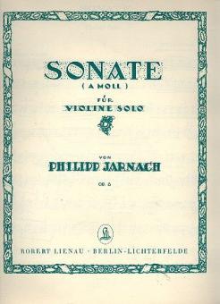 Sonate en la mineur op. 8 