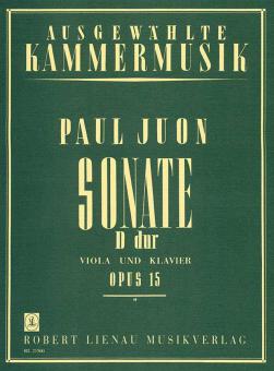 Sonate en ré majeur op. 15 Standard