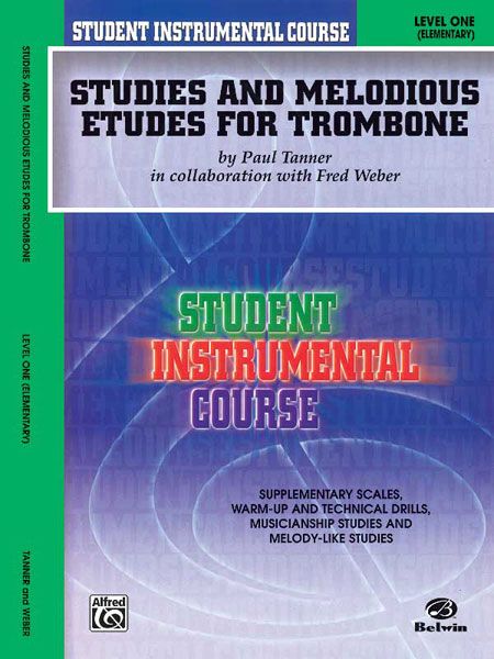 Studies And Melodious Etudes For Trombone, Level 1 