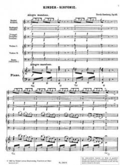 Kindersinfonie C-Dur op. 62 von Bernhard Romberg 
