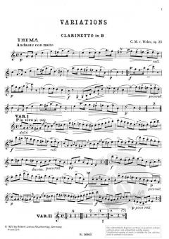 Variationen op. 33 von Carl Maria von Weber 