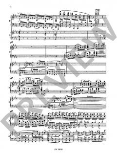 Zweites Klavierkonzert c-Moll op. 50 von Nikolai Medtner für 2 Klaviere im Alle Noten Shop kaufen