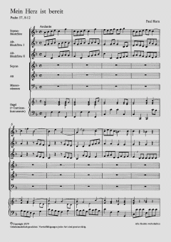 Mein Herz ist bereit (Paul Horn) 