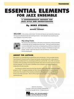 Essential Elements For Jazz Ensemble Trombone (M. Steinel) 