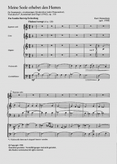 Meine Seele erhebet op. 116 (Kurt Hessenberg) 