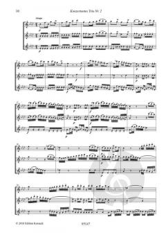 Konzertantes Trio Nr. 2 von Georg Abraham Schneider 