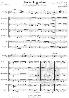 Sonate in g minor von Henry Eccles (Download) 