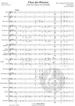 Chor der Priester von Wolfgang Amadeus Mozart (Download) 