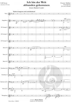 Ich bin der Welt abhanden gekommen von Gustav Mahler (Download) 