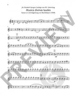 Kanons 2 von Paul Hindemith 