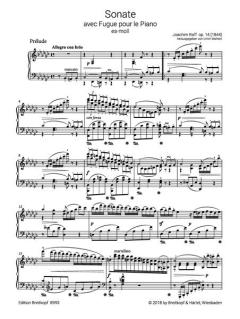 Klaviersonaten op. 14 und op. 168 von Joseph Joachim Raff im Alle Noten Shop kaufen