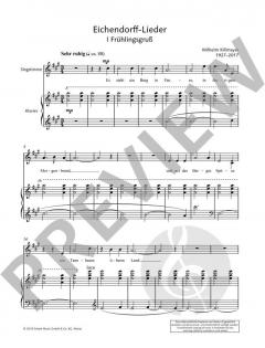 Eichendorff-Lieder von Wilhelm Killmayer 