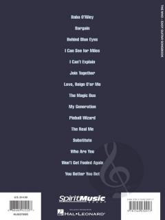 The Who - Easy Guitar Songbook 