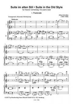 Suite im alten Stil von Alfred Schnittke 