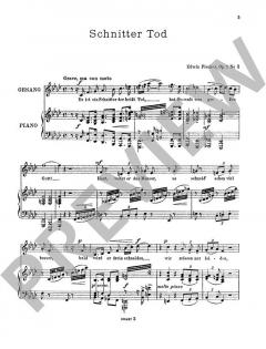 4 Lieder op. 1 von Ernst Fischer 