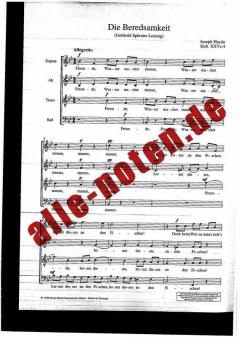 Die Beredsamkeit Hob. XXVc:4 von Joseph Haydn (Download) 