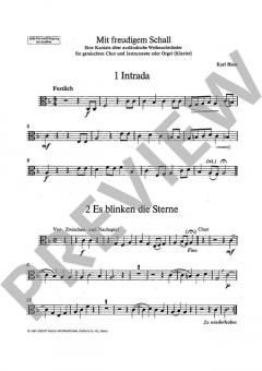 Mit freudigem Schall (Download) 