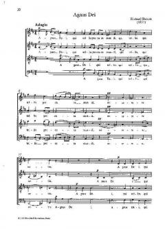 Vier Sätze einer Messe D-Dur op. AV. 31 von Richard Strauss (Download) 