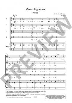 Missa Argentina von Alwin Michael Schronen (Download) 