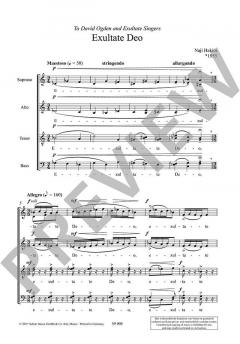 Exultate Deo von Naji Hakim (Download) 