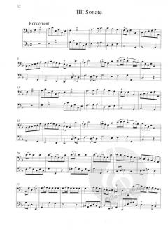 9 Petites Sonates et Chaconne op. 66 von Joseph Bodin de Boismortier (Download) 