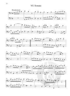 9 Petites Sonates et Chaconne op. 66 von Joseph Bodin de Boismortier (Download) 